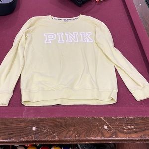 PINK crewneck sweater